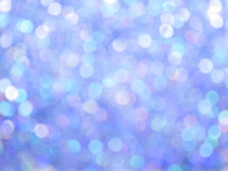 Abstract blue bokeh backgroundの写真素材