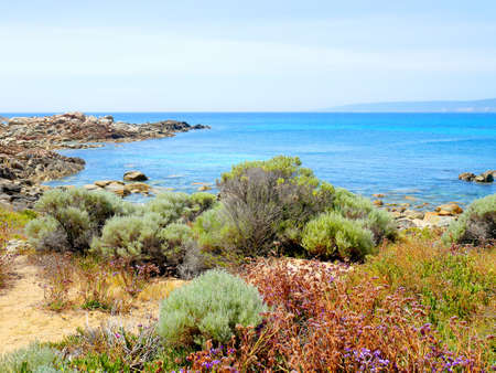 Beautiful view of canal Rocks, Western Australiaの写真素材
