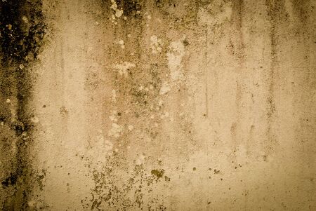 Old sepia wallの写真素材