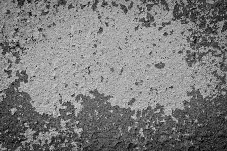 Grey grunge textured wallの写真素材
