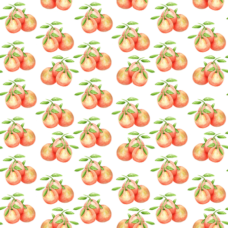 Print orangesの写真素材