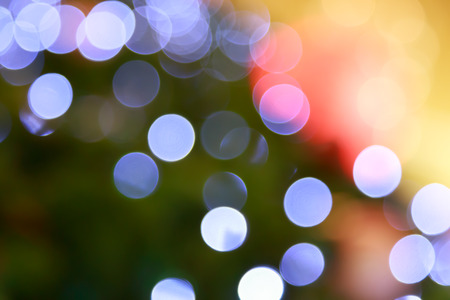 Festive Christmas Abstract twinkled bright with bokeh defocused  の写真素材