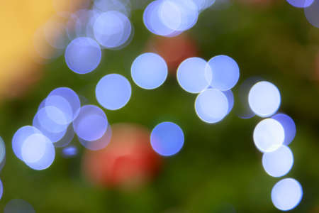 Festive Christmas Abstract twinkled bright with bokeh defocused  の写真素材