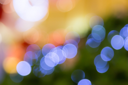 Abstract twinkled bright background with bokeh defocused .の写真素材