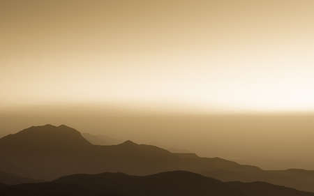 Landscape on Doi Intanon National Park,Chiang mai Thailandの写真素材