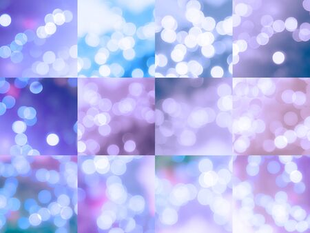 All abstract colorful  bokeh , Christmas and new year theme .の写真素材