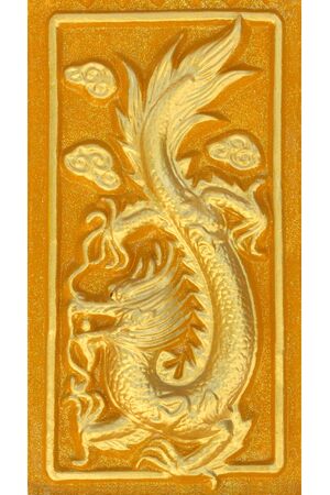Dragon sculptureの写真素材