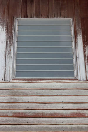 Old glass windowの写真素材