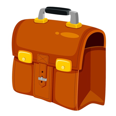 illustration of business bagのイラスト素材