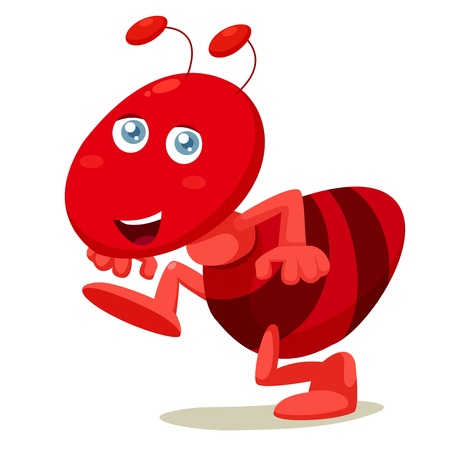 illustration of Cartoon ant のイラスト素材