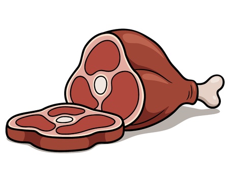 illustration of Meatのイラスト素材