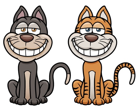 illustration of Cat cartoonのイラスト素材