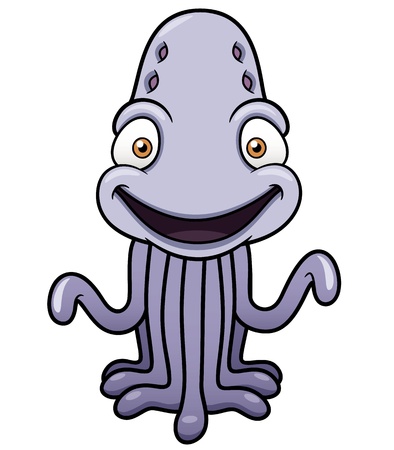 Vector illustration of cartoon monsterのイラスト素材