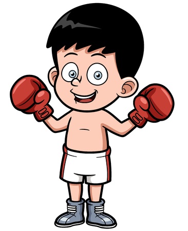 illustration of boxingのイラスト素材