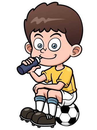 Illustration Soccer playerのイラスト素材