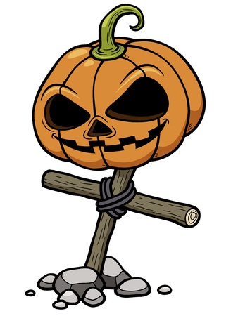 Vector illustration of Halloween pumpkinのイラスト素材