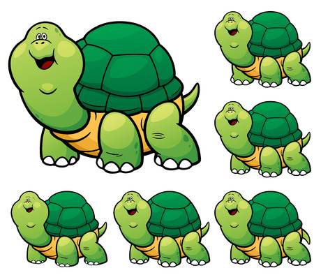Vector Illustration of make the choice matching - Turtleのイラスト素材