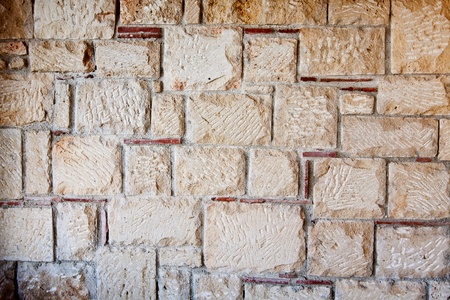  Background of stone wall texture の写真素材