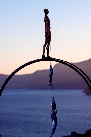 Santorini island, Greece の写真素材