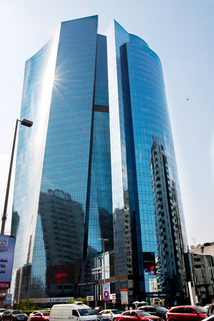 Abu Dhabi is the capital and the second most populous city in the United Arab Emiratesのeditorial素材
