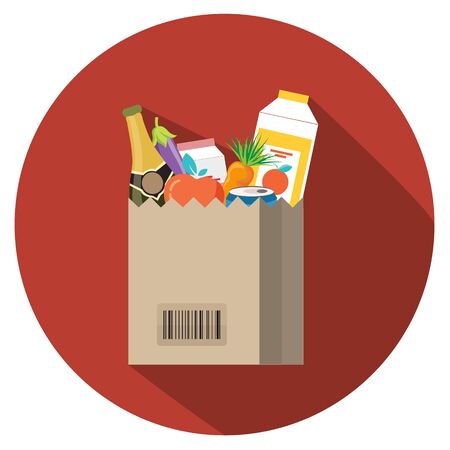 shopping bag iconのイラスト素材
