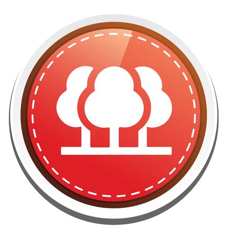 forest iconのイラスト素材