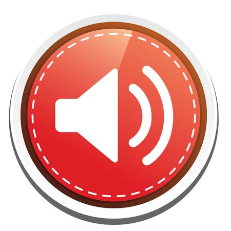 speaker volume   iconのイラスト素材