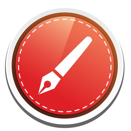 pen iconのイラスト素材