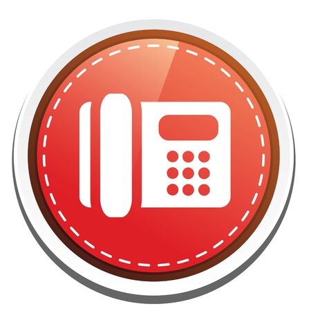 telephone iconのイラスト素材