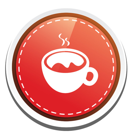 coffee cup iconのイラスト素材