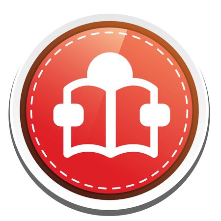 reading book iconのイラスト素材