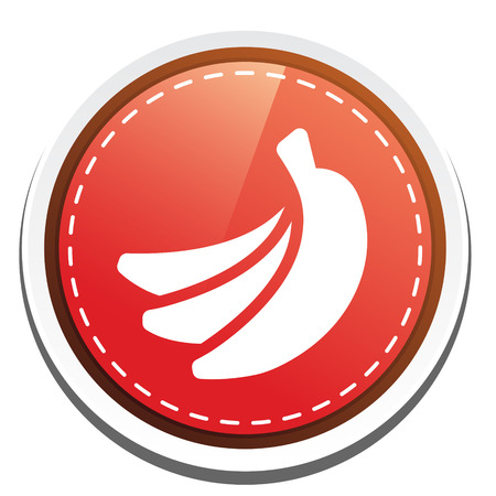 banana iconのイラスト素材