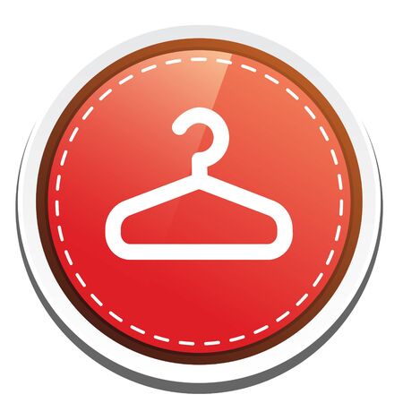 hanger iconのイラスト素材