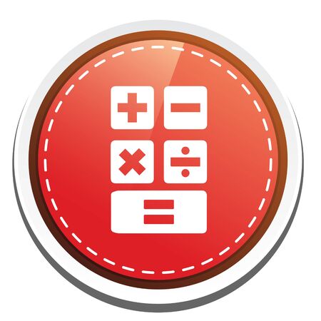 Calculate   buttonのイラスト素材