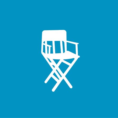 director chair buttonのイラスト素材