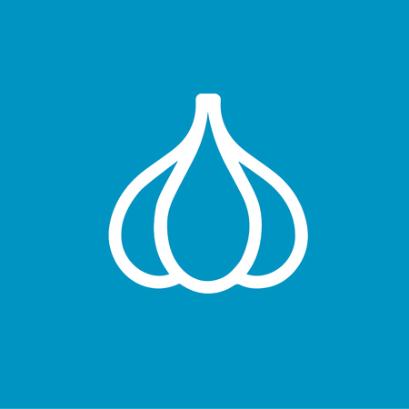 garlic iconのイラスト素材