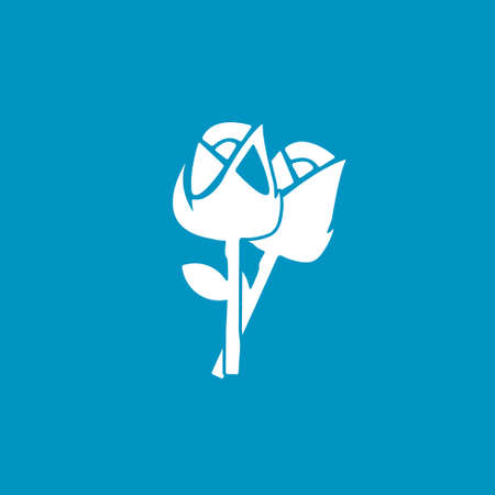 roses iconのイラスト素材