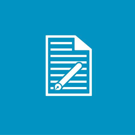 contract iconのイラスト素材