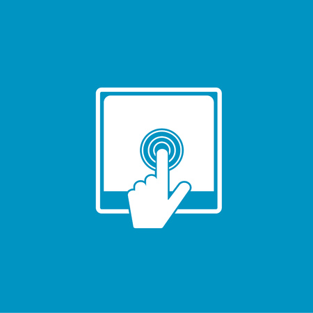 touch screen phone iconのイラスト素材