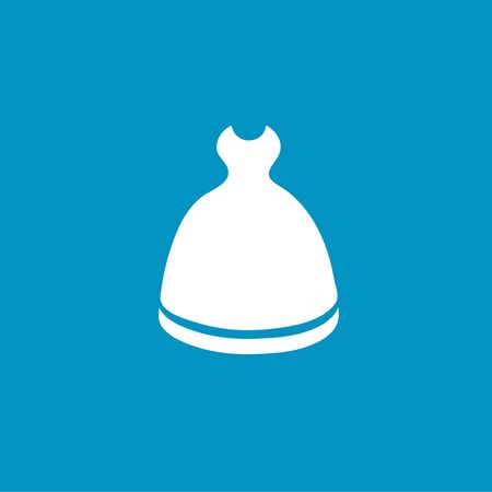 wedding    dress  buttonのイラスト素材