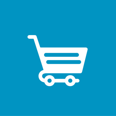 shopping cart  iconのイラスト素材