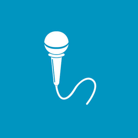 mic  iconのイラスト素材