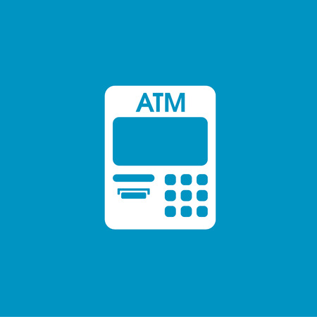 atm machine iconのイラスト素材