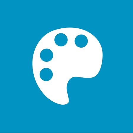 palette iconのイラスト素材