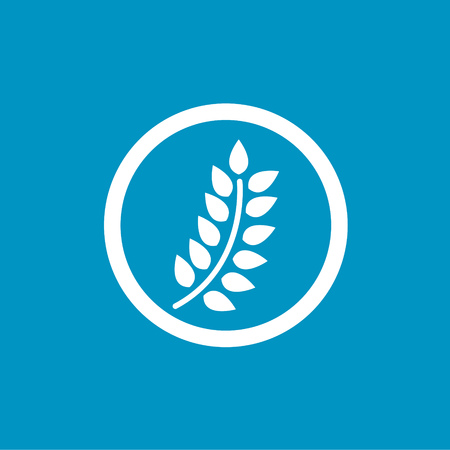 wheat sign iconのイラスト素材