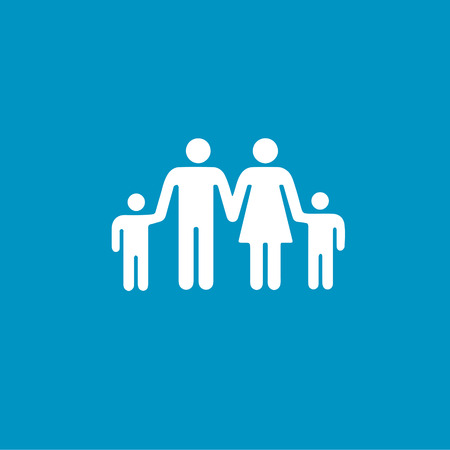 family  sign iconのイラスト素材