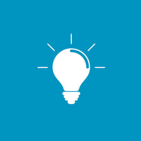 lamp iconのイラスト素材
