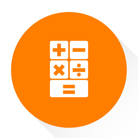 Calculate   buttonのイラスト素材