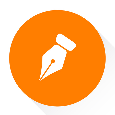 ink pen iconのイラスト素材