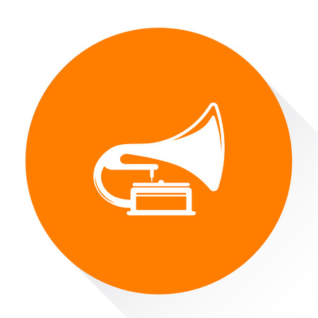 jukebox iconのイラスト素材